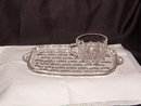 Federal Glass Yorktown Snack Plate & Cup