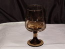 Libbey Rock Sharpe Tawny Accent Goblet