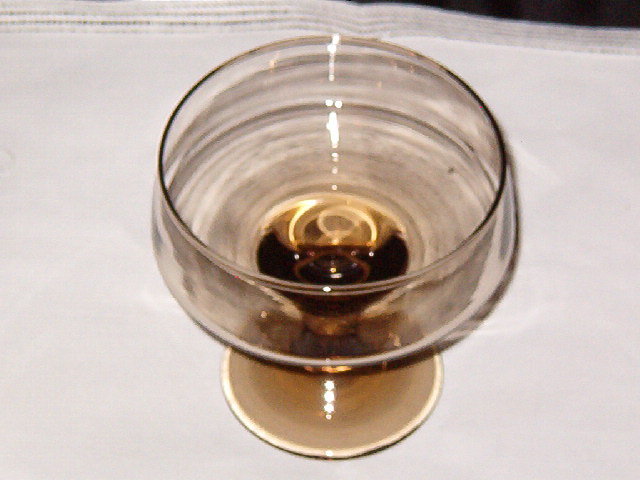 Libbey Rock Sharpe Tawny Accent Champagne