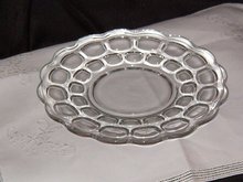 Federal Glass Yorktown Luncheon Plate