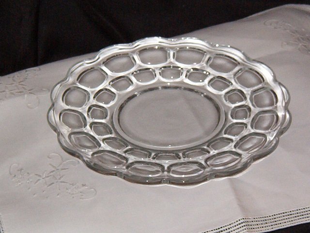 Federal Glass Yorktown Luncheon Plate
