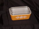 Pyrex Butterfly Gold Refrigerator Dish