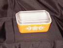 Pyrex Butterfly Gold Refrigerator Dish