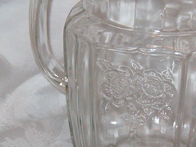 Anchor Hocking Mayfair Pitcher