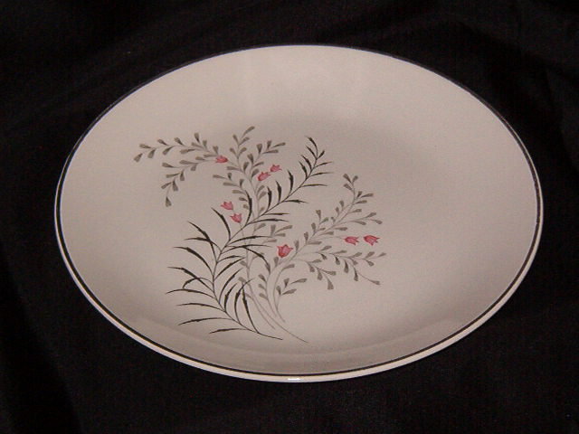 Vintage Retro Luncheon Plate