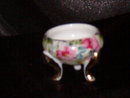E W Princess China Footed Trinket Dish