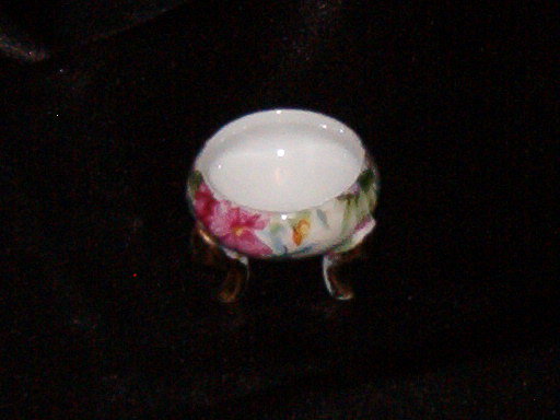 E W Princess China Footed Trinket Dish