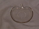 Hazel Atlas Apple Orchard Ware Clear Saucer