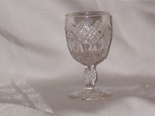 EAPG Imperial Glass Three In One Wine