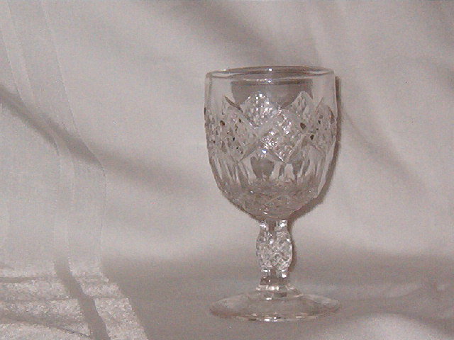 EAPG Imperial Glass Three In One Wine