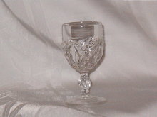 EAPG Tarentum Beveled Diamond & Star Wine