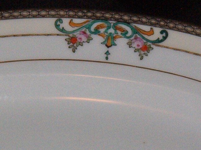 Meito China Oval Platter