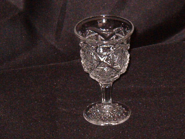 Westmoerland Old Quilt Wine Glass
