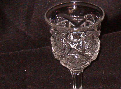 Westmoerland Old Quilt Wine Glass