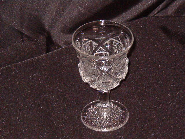Westmoerland Old Quilt Wine Glass