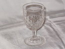 EAPG Honeycomb Wine Glass