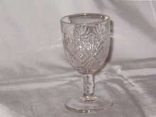 US Glass Diamond & Sunburst Wine