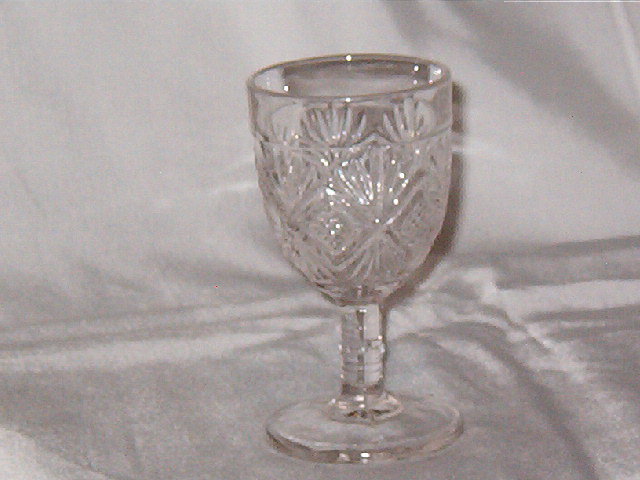 US Glass Diamond & Sunburst Wine