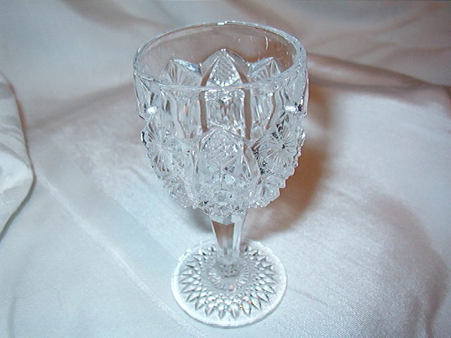 EAPG Imperial Glass Daisy & Button Wine