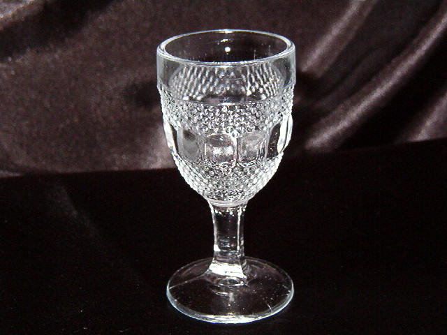 Kokomo Glass Dew & Raindrop Wine Goblet