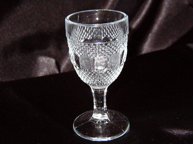 Kokomo Glass Dew & Raindrop Wine Goblet