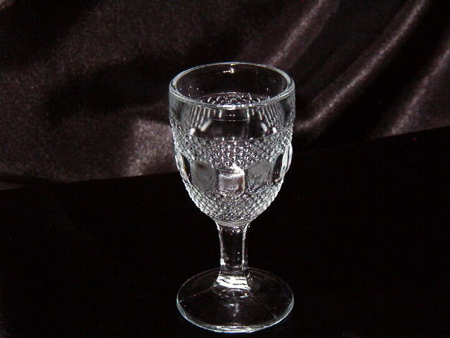 Kokomo Glass Dew & Raindrop Wine Goblet