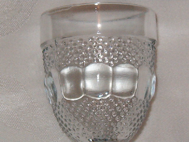 Kokomo Glass Dew & Raindrop Wine Goblet