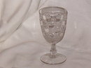 US Glass Log & Star Goblet