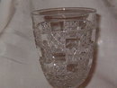 US Glass Log & Star Goblet