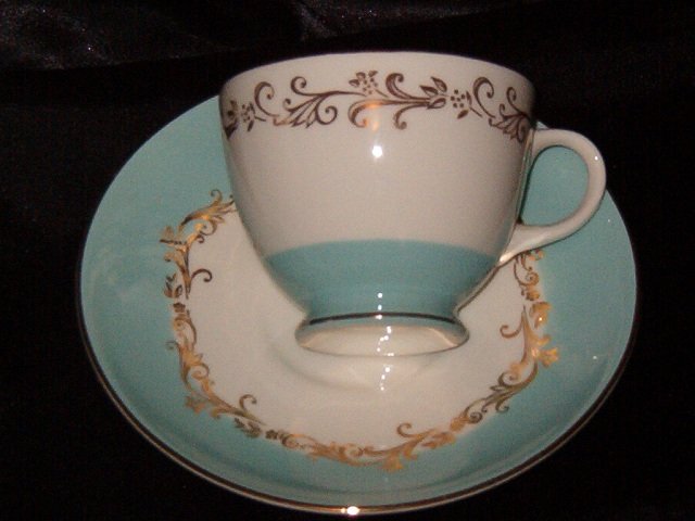 Lifetime China Gold Crown Cup & Saucer