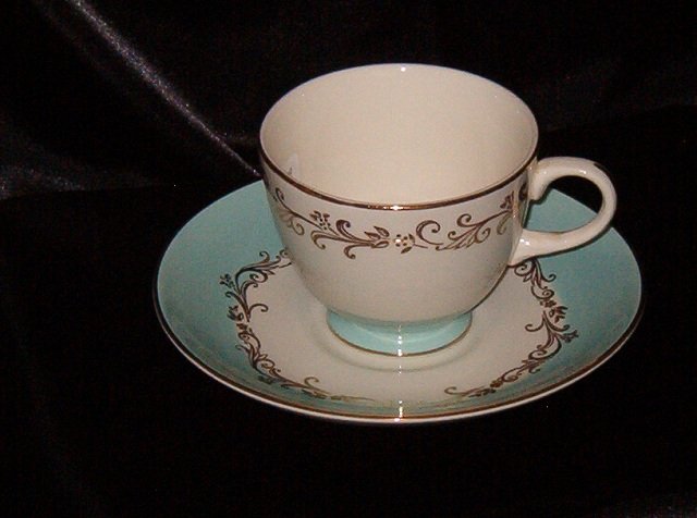 Lifetime China Gold Crown Cup & Saucer
