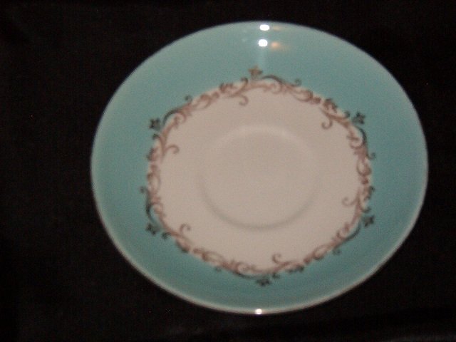 Lifetime China Gold Crown Saucer