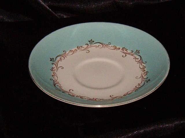 Lifetime China Gold Crown Saucer