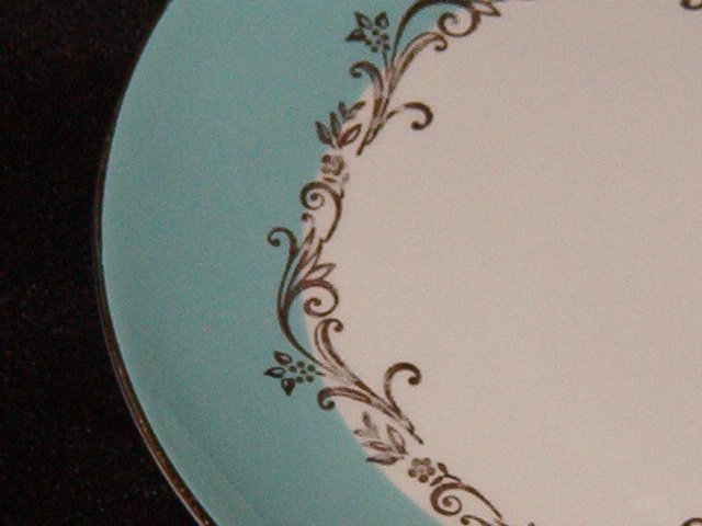 Lifetime China Gold Crown Salad Plate