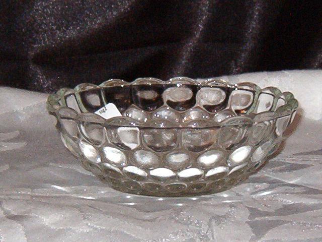 Anchor Hocking Bubble Clear Dessert Bowl