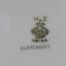 M Z Austria Altrohlau Dinner Plate