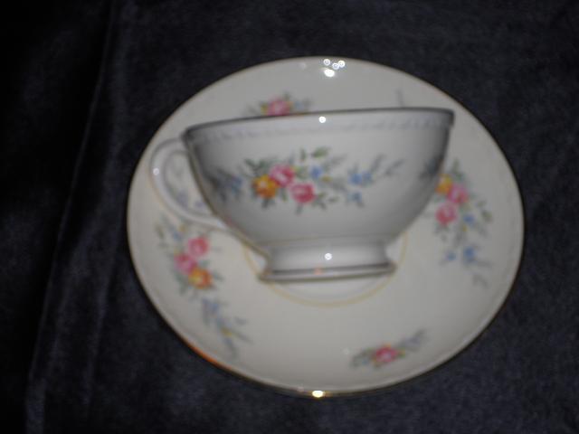 Homer Laughlin Cashmere Cup & Saucer