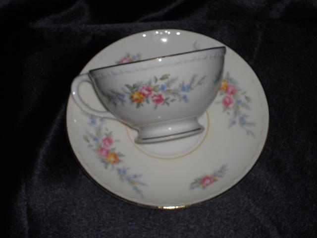Homer Laughlin Cashmere Cup & Saucer