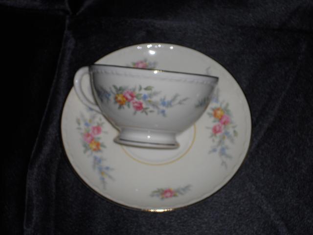 Homer Laughlin Cashmere Cup & Saucer