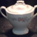 Homer Laughlin Cashmere Sugar w/Lid