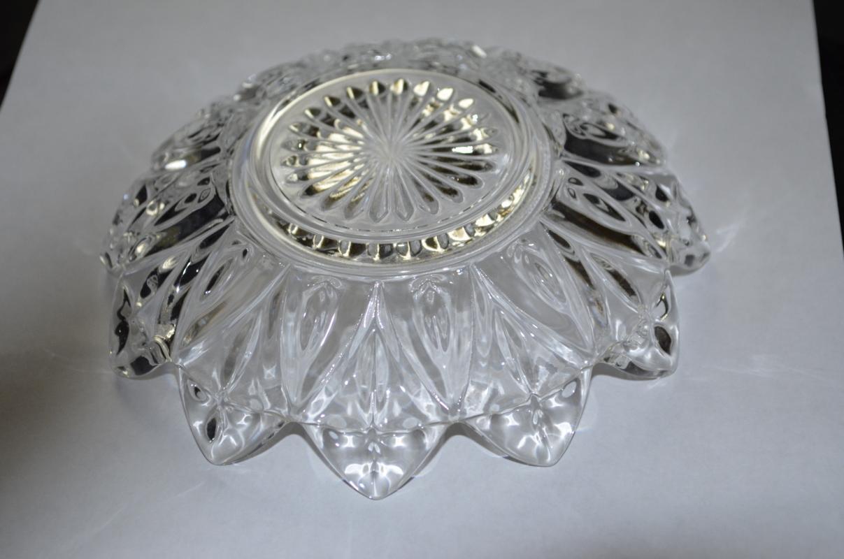Federal Glass Petal Bowl