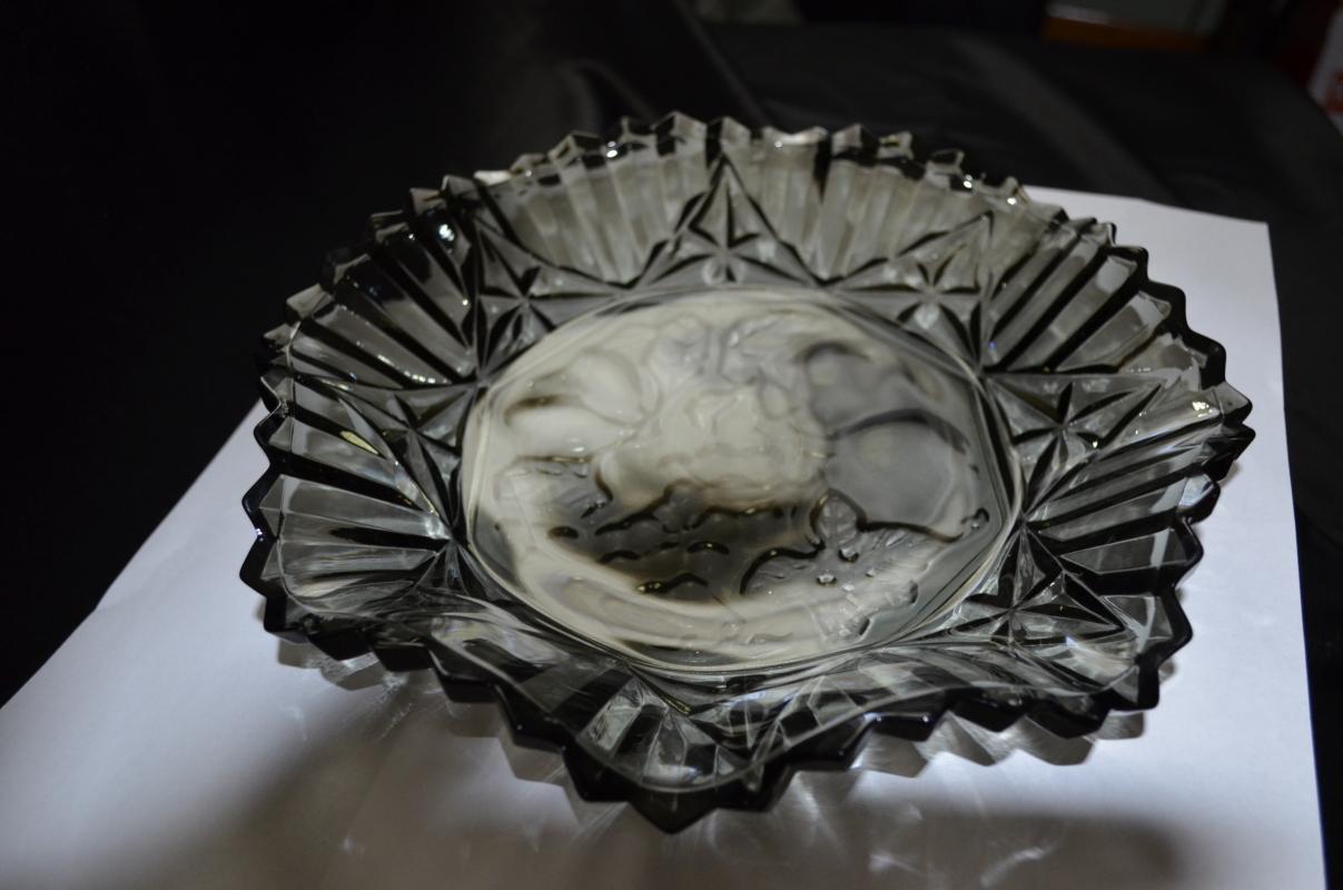 Federal Glass Pioneer Crimped Bowl