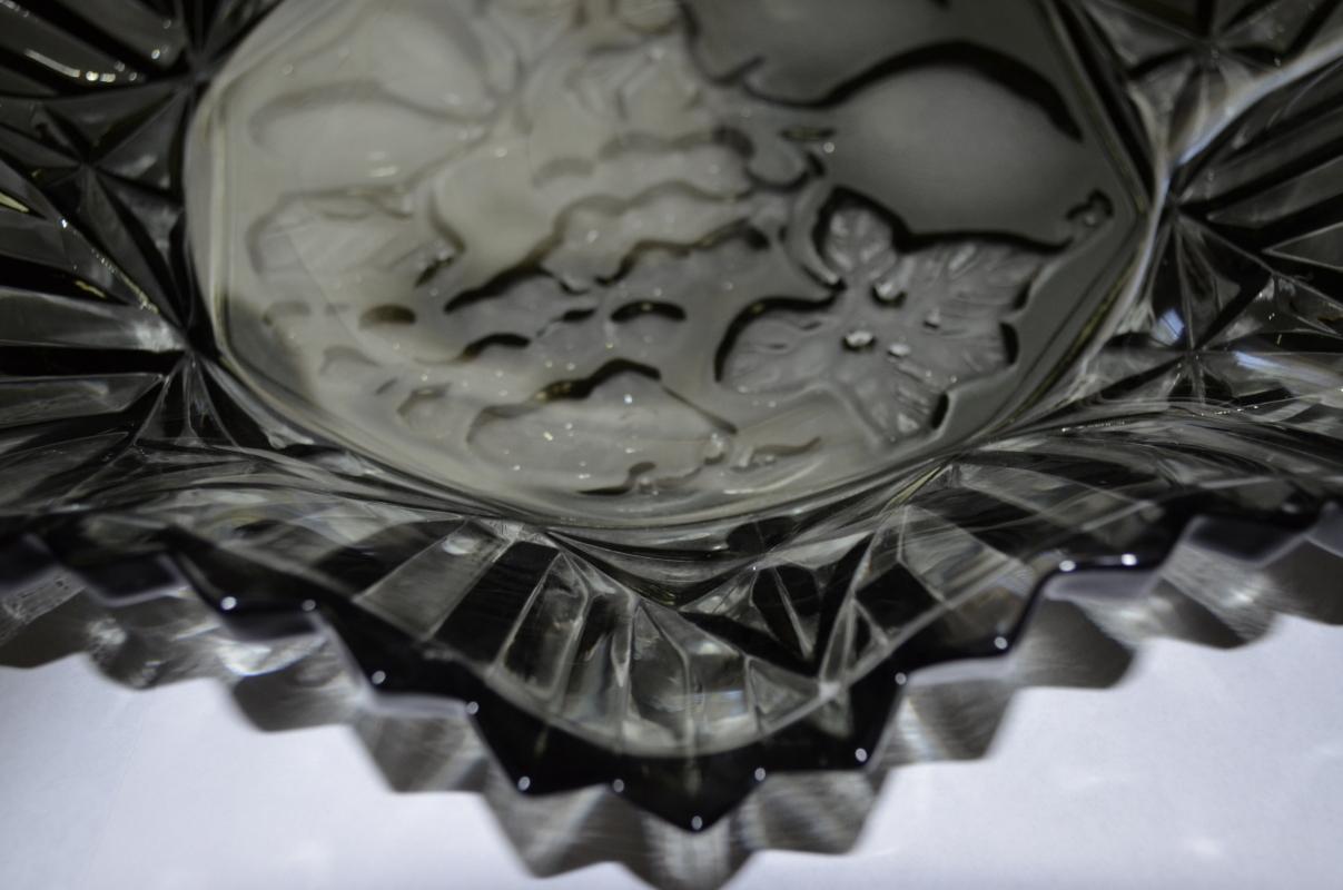 Federal Glass Pioneer Crimped Bowl