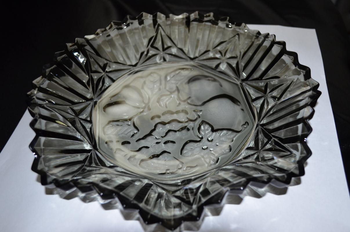 Federal Glass Pioneer Crimped Bowl