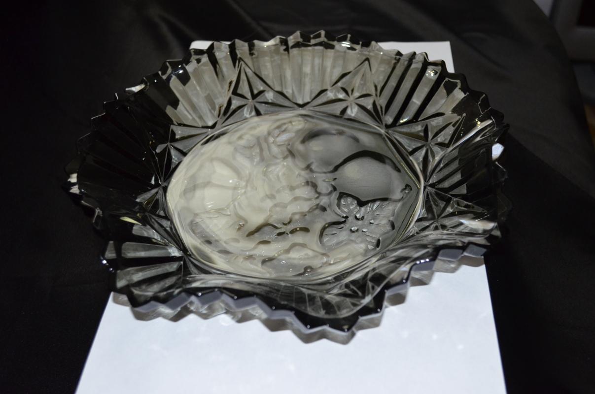 Federal Glass Pioneer Crimped Bowl