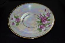 Enesco China April Sweetpea Saucer