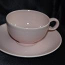 Taylor Smith Taylor Pebbleford Pink Cup & Saucer
