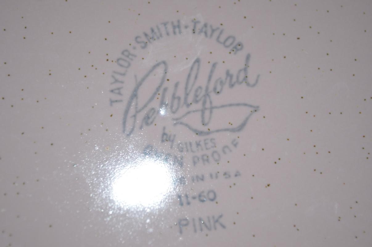 Taylor Smith Taylor Pebbleford Pink Cup & Saucer