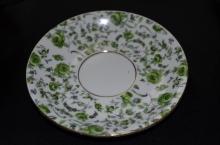Norleans Green Flowerd Saucer
