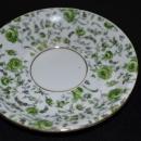 Norleans Green Flowerd Saucer